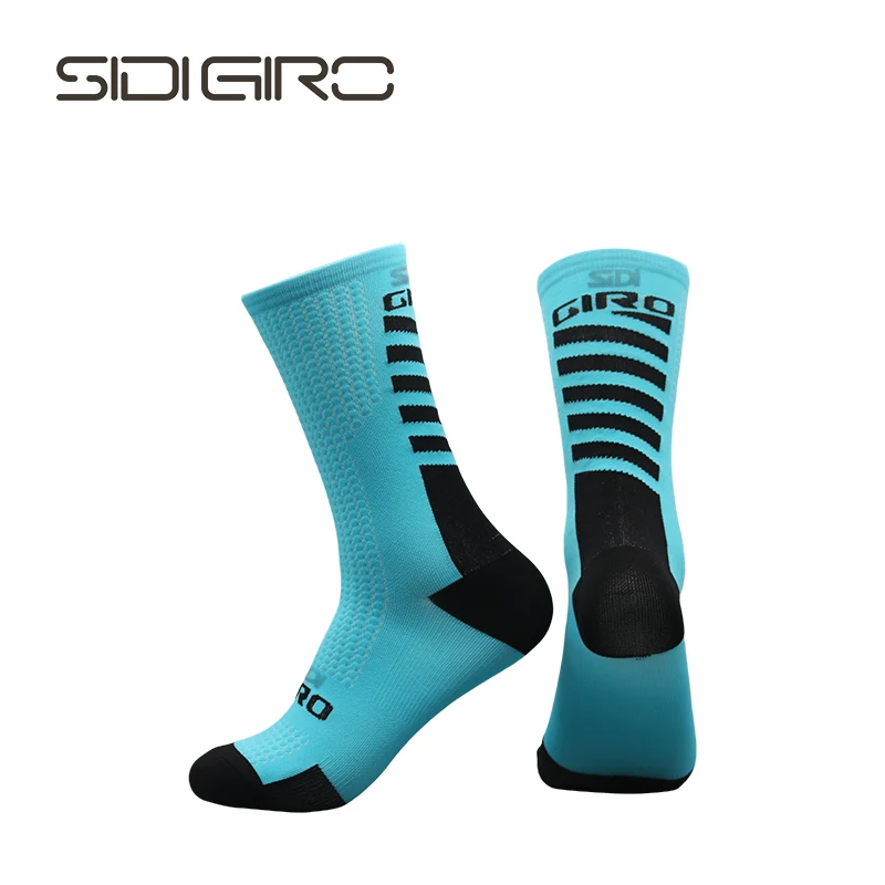 SIDI-GIRO New Cycling Socks High Quality Compression Men  Bike Outdoor Women Running Professional Sports Running
