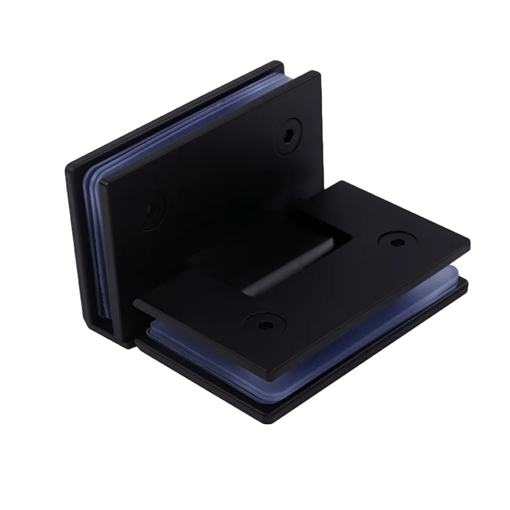 Гидравлическая бескаркасная душевая дверь Kensharp двухсторонний шарнир из