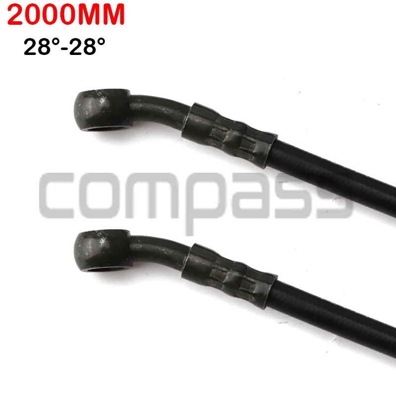 Мотоцикл 2000 мм плетеная сталь гидравлическая усиленная тормозная муфта радиатор