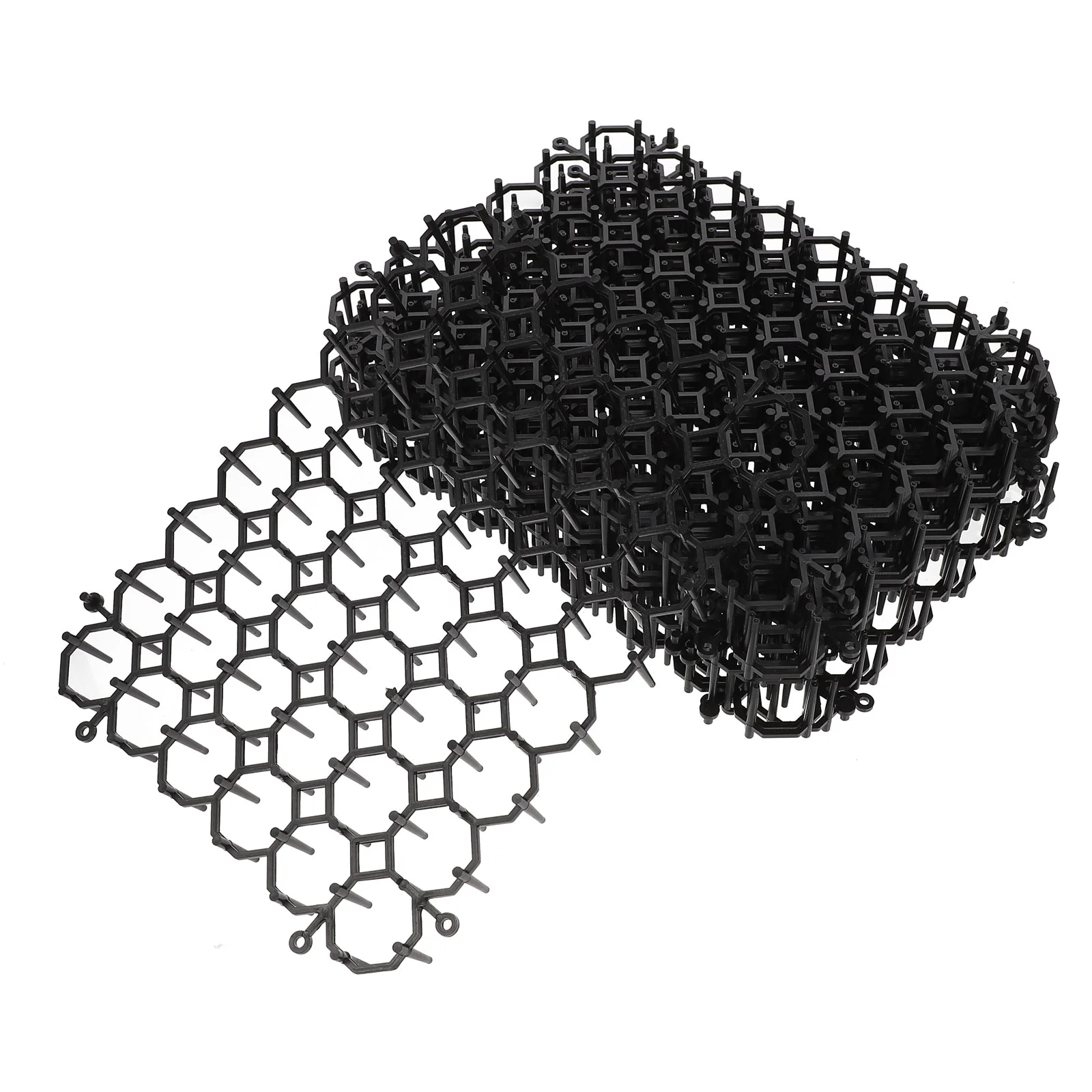 12pcs Garden Prickle Mats Anti-cat Stab Rig Cat Repellent Deterrent Spike Mats