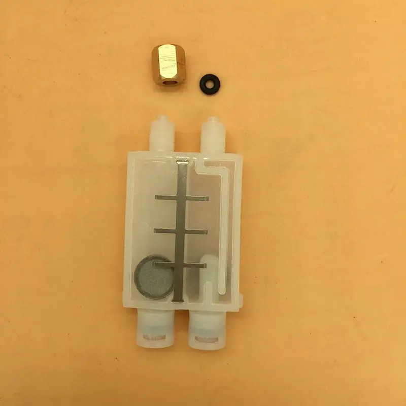 Демпфер экосольвентного растворителя с коннектором для головки e-pson dx7