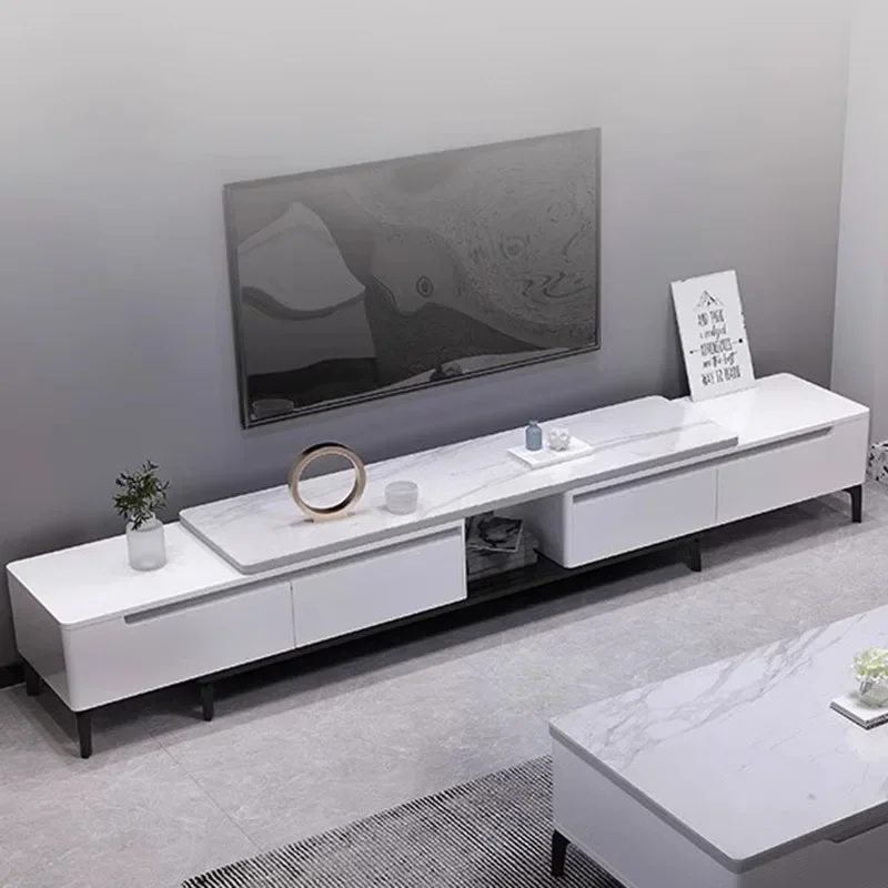 Белая подставка для мобильного телевизора развлекательный центр консоли стол