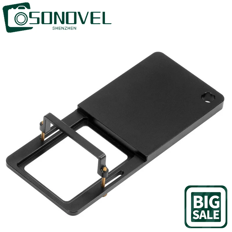 Подходит для GoPro7 Dajiang Osmo Smart Cloud Smooth Q4 Ручной Стабилизатор панорамирования наклона авиационный алюминиевый конверсионный Зажим адаптер