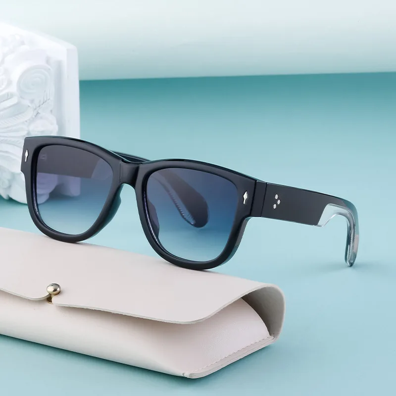 Por 2024 женские линзы из смолы мужские овальные очки для взрослых солнцезащитные