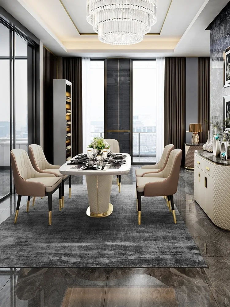 Современные обеденные столы роскошная дешевая мебель для дома столовая рама из