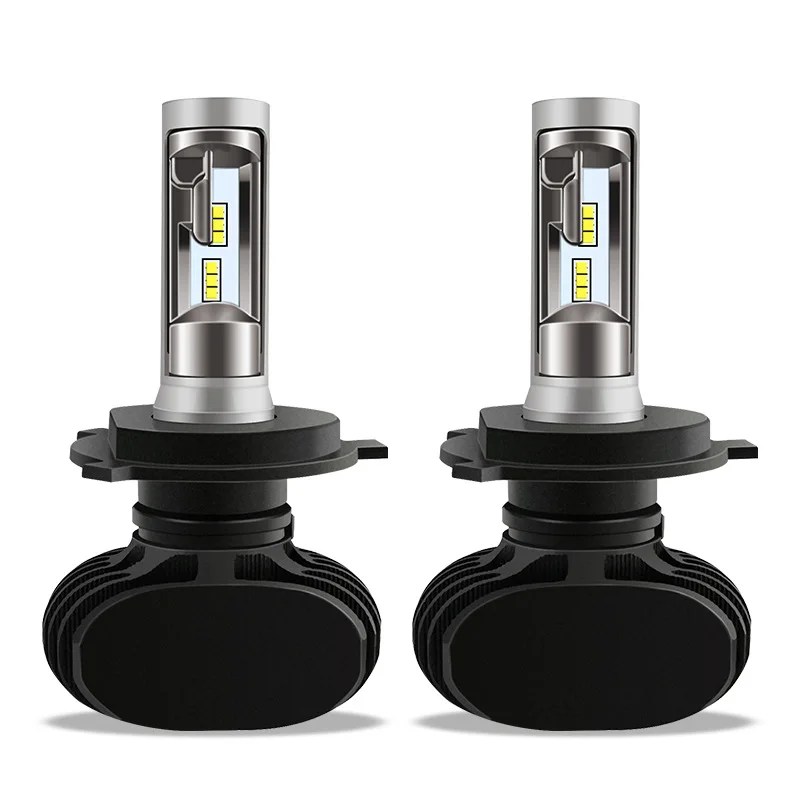 

S1 H4 led H7 H11 Led H1 Auto Car Headlight 50W 8000LM 6000K 9005 HB3 9006 HB4 Automobile headlight Bulb All In One CSP Lamp S1 H