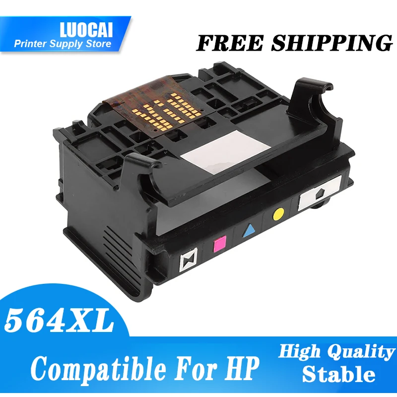 

178 364 564 862 564XL 5-Slot Printhead Print Head For HP 7510 7515 D5460 D7560 B8550 C5370 C5380 C6300 C6380 D5400 D7560 C310a