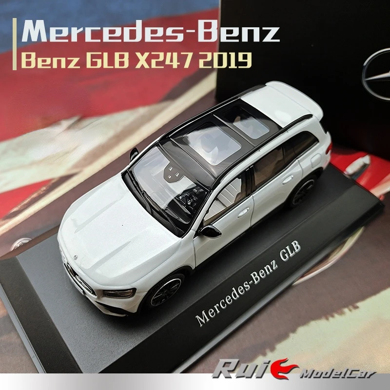 

1:43 Original BENZ GLB X247 2019 Simulation Car Model Collection Ornament