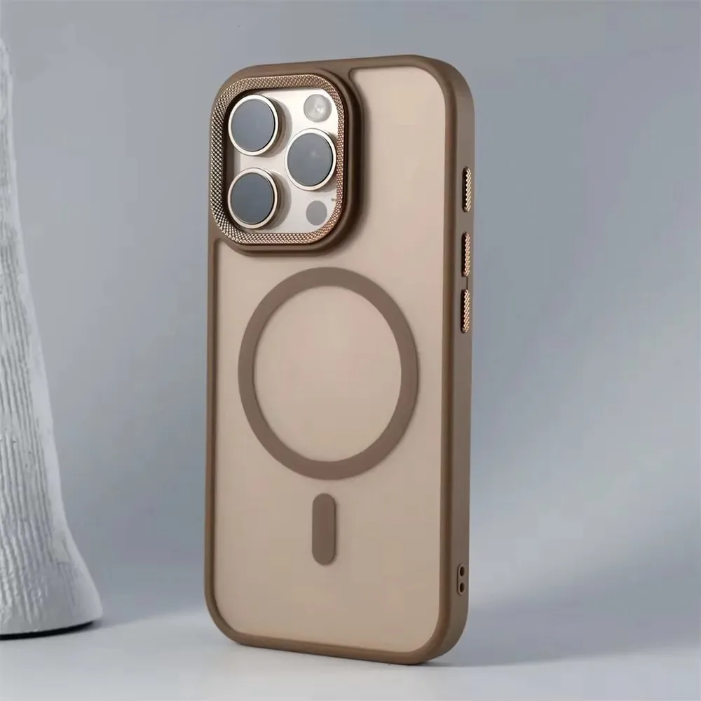 Роскошный защитный чехол для камеры Spiricle для iPhone 15 16 Pro Max 16 Plus Чехлы Magsafe для iPhone 14 12 11 13 Pro Max Матовый чехол (art.: 3920cd160f90e) - 3920cd160f90e