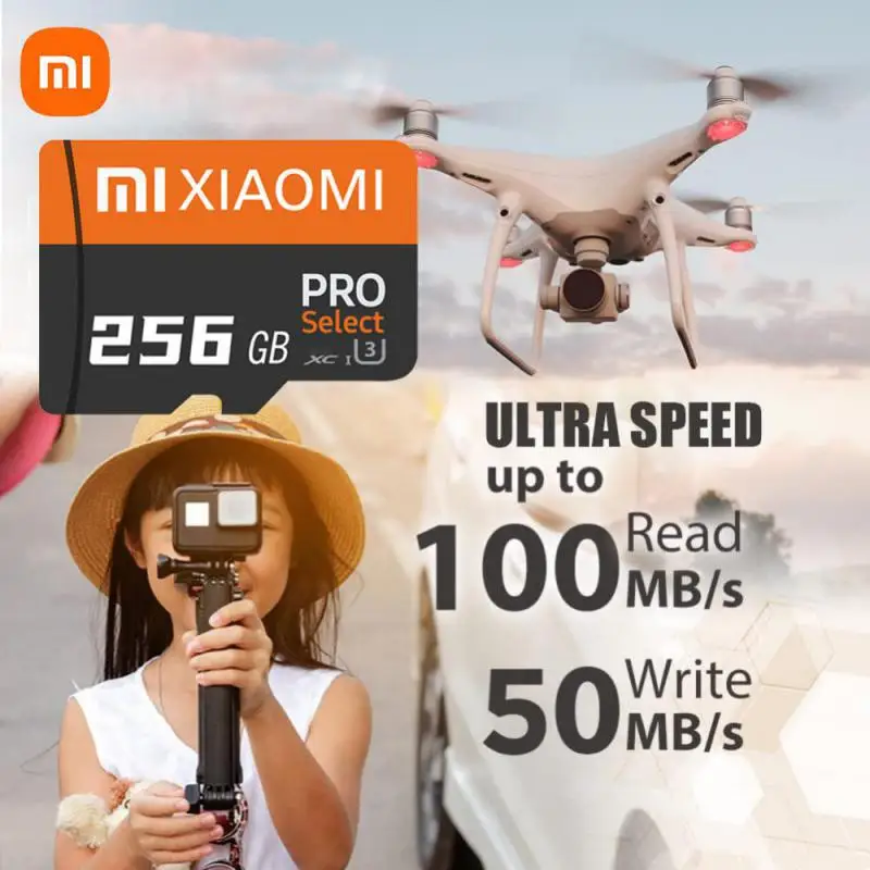 Высокоскоростная карта памяти Xiaomi U3 A2 512 ГБ класс 10