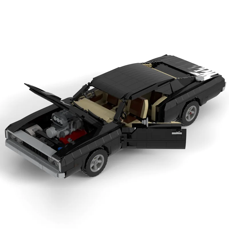 Конструктор MOC 1970 Tang скоростной автомобиль набор блоков страстный король