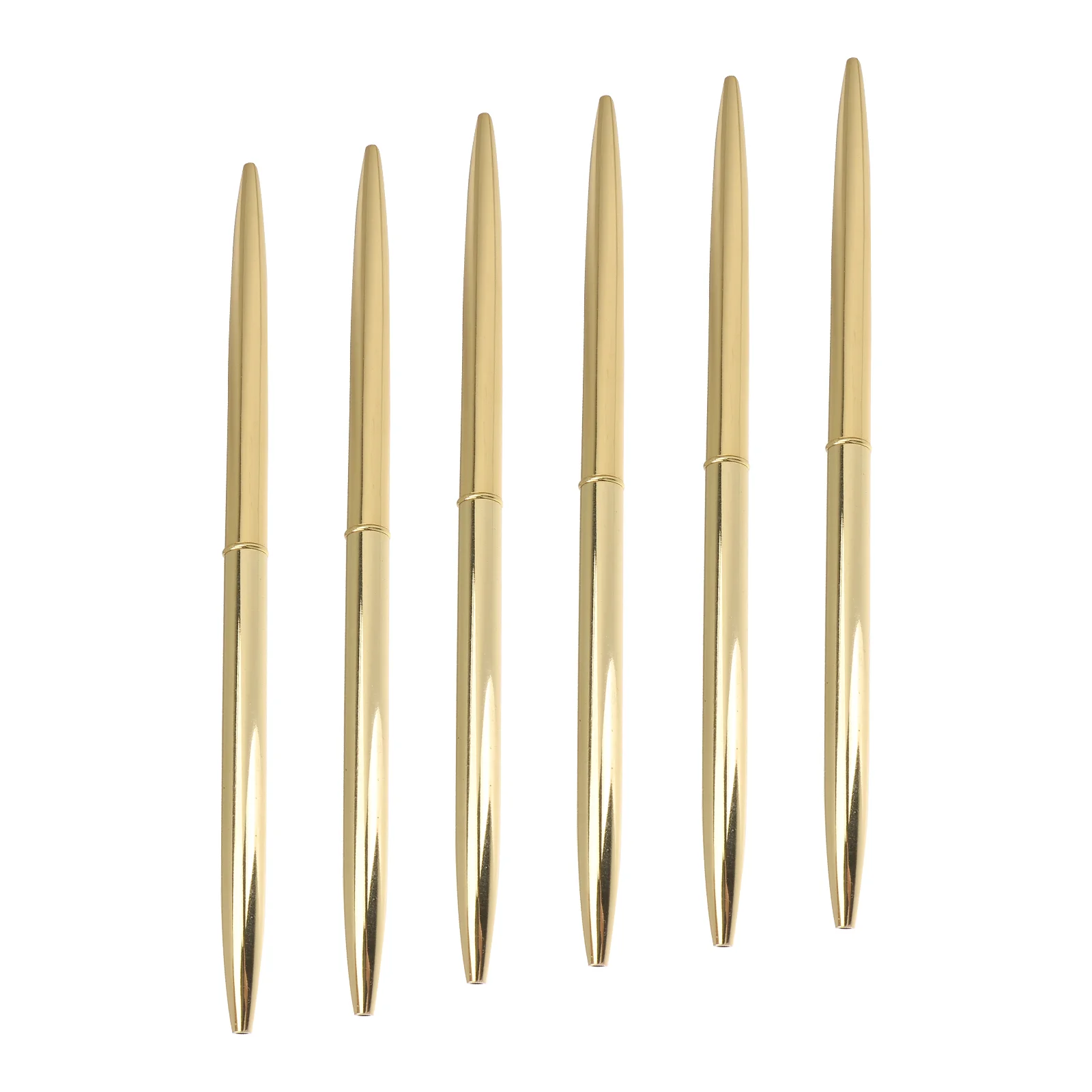 

Pens Pen Ballpoint Writing Office Businessfor Signature Wedding Ink School Metal Supplies Refillable Pocket Lovely Gold Crystal