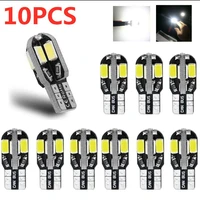 10pcs t10 led canbus car interior bulb canbus error free for car lamps dome light auto wedge side license plate led lamp