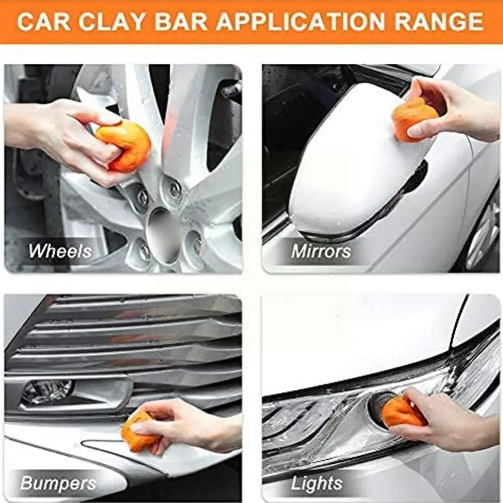 

Car Wash Mud Clay Bar Clean Detailing Care Truck Auto Accessories Cleaning Paint Supplies Maintenance Washing Decontaminati X0b3