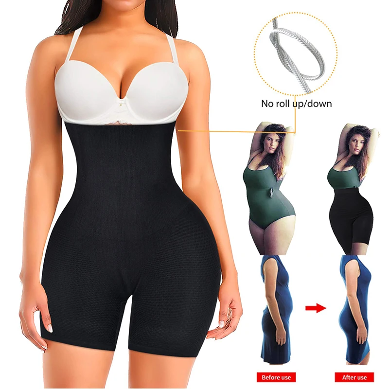 

Women Underwear High Waisted Butt Lifter Shapewea Tummy Control Body Shaper Shorts Thigh Slimming Seamless Control Pantie Daily