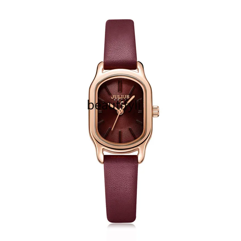 

yj Women's Watch 2022 New Light Luxury Minority High-Grade Cold Wind Small Exquisite Belt Small Dial