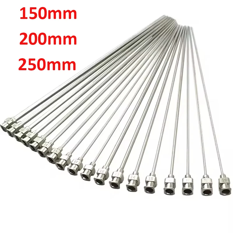 

Цельнометаллические дозирующие иглы Льюэра из нержавеющей стали