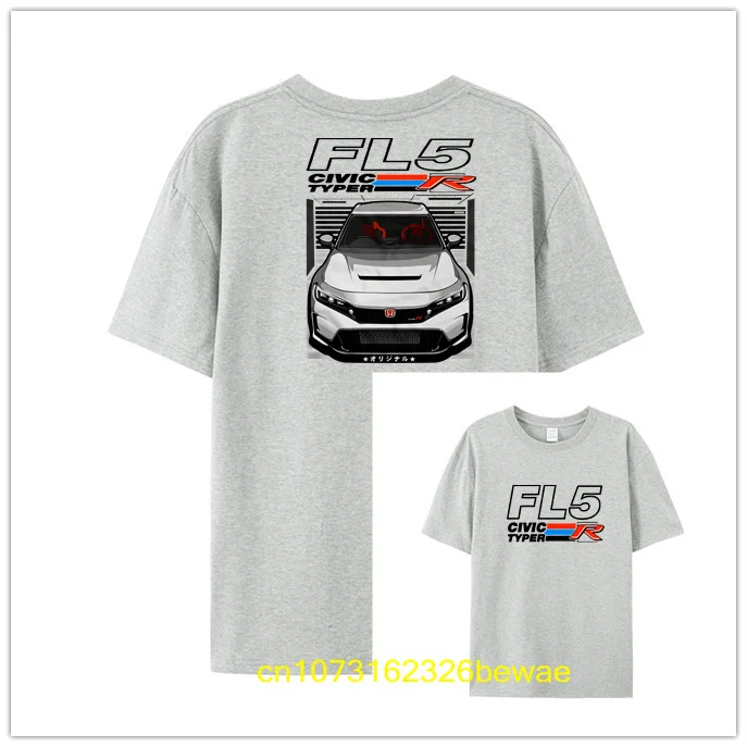 Мужская крутая футболка с коротким рукавом Civic Type R в Herren-футболки онлайн Россия