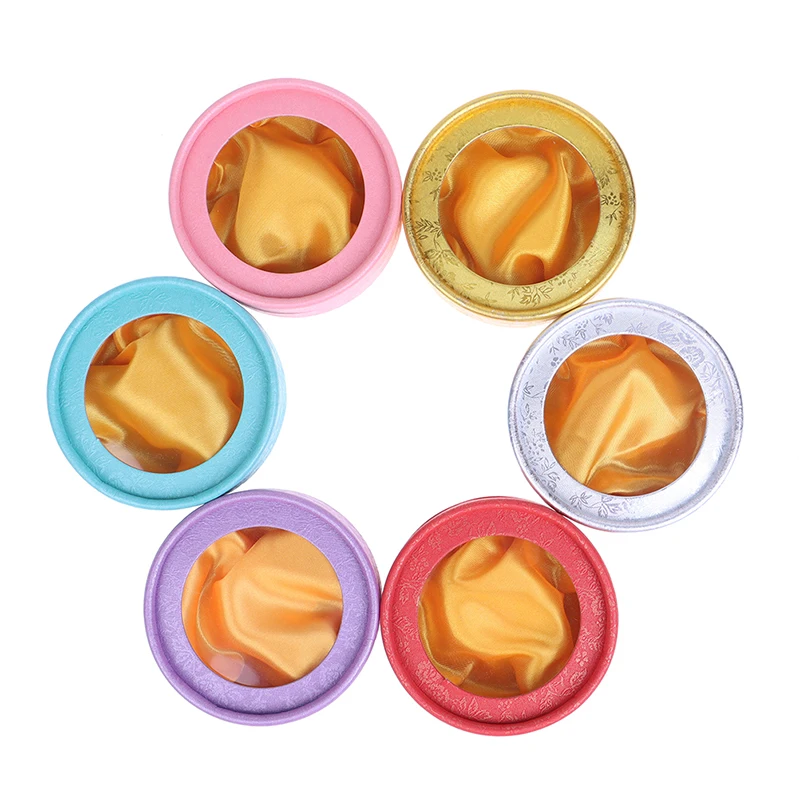 

Transparent Window Kraft Paper Yellow Cloth Jewelry Display Box Bracelet Jewelry Box DIY Gift Jewelry Party Bracelet Gift Box