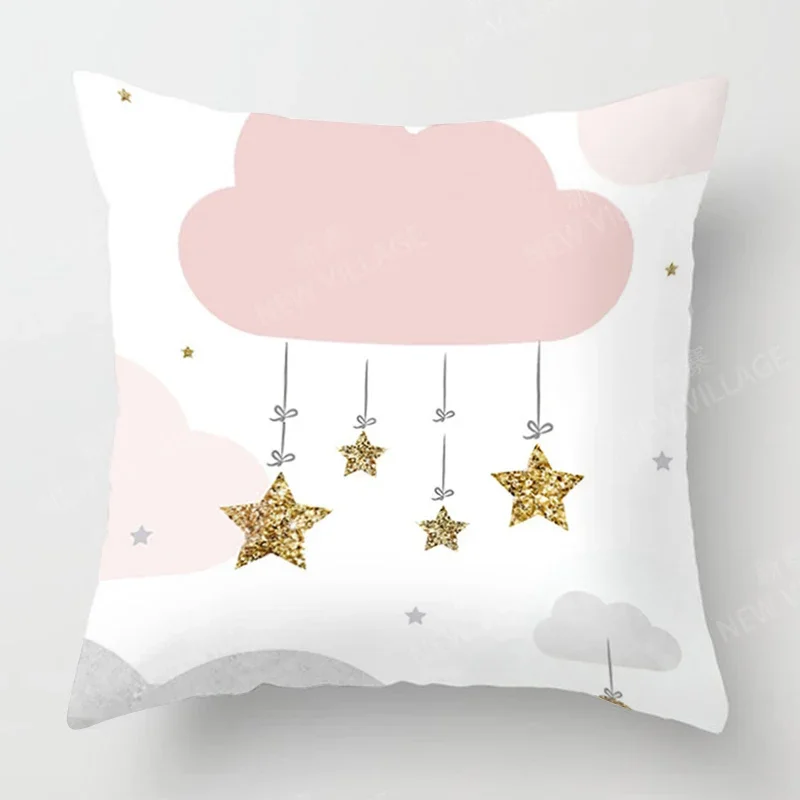 Скандинавский осенний домашний декор наволочка для дивана чехол подушки 45x45 см