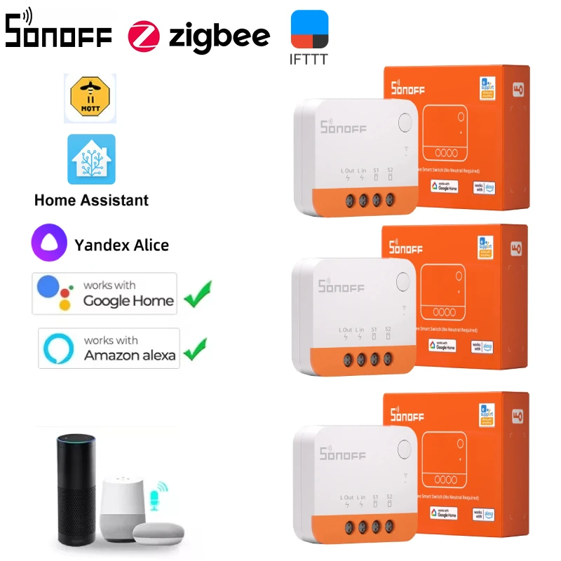 Умный переключатель SONOFF Extreme Zigbee ZBMINI-L2