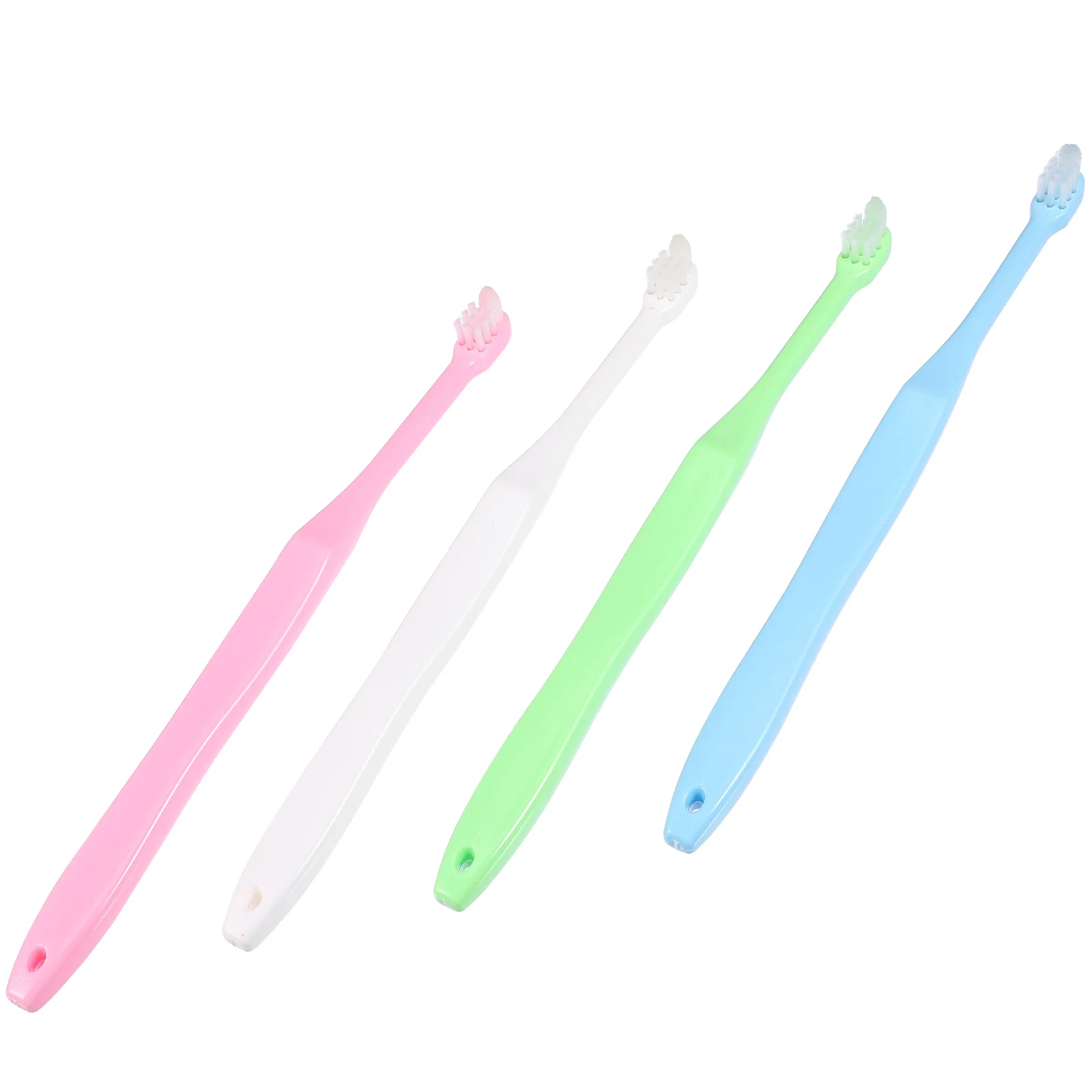 

Brush Interdental Tuft Toothbrushes Floss Braces Flossers End Soft Ortho Cleaners Picks Single Brushes Tooth Travel Shape Adults