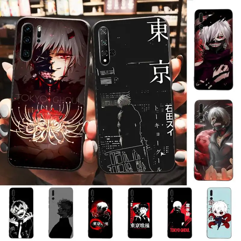 

Tokyo Ghoul Kaneki Ken Anime Phone Case For Huawei P 8 9 10 20 30 40 50 Pro Lite Psmart Honor 10 lite 70 Mate 20lite