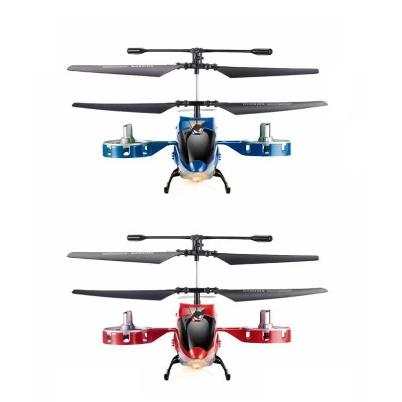 

RC Helicopters With Gyro And LED Light 4 Channel Alloy Mini Helicopter Remote Control Toy For Kids & Adult
