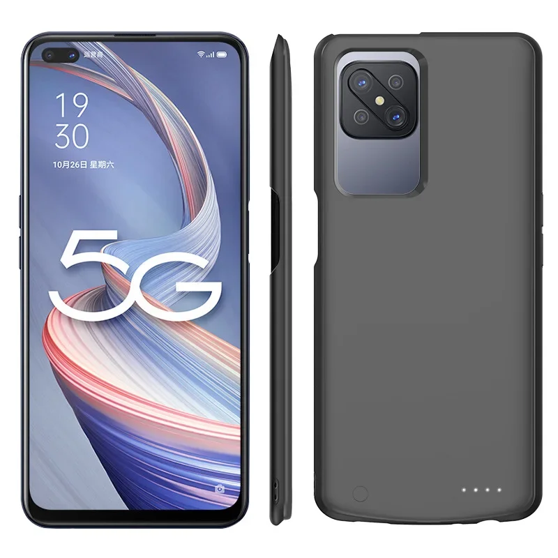 

Suitable for Oppo A72/55/53/52/32 back clip battery fast charging mobile power supply ultra-thin power bank phone case