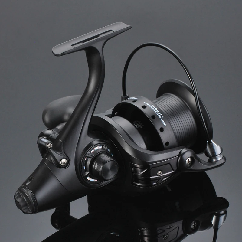 

12+1 BB Spinning Reel with Front and Rear Double Drag Carp Fishing Reel Left Right Interchangeable for Saltwater Freshwater