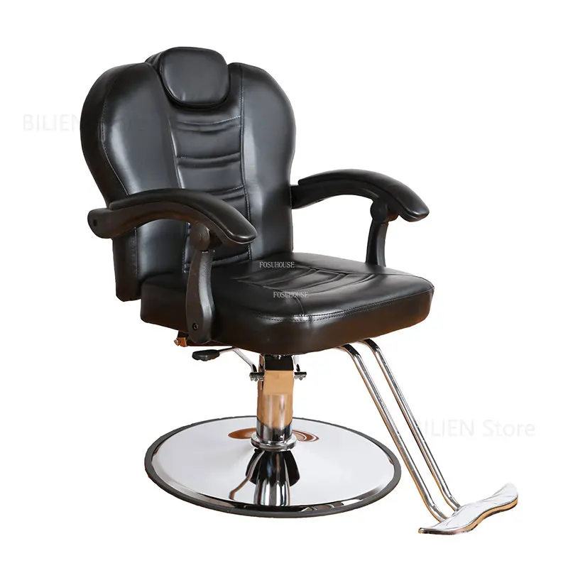

Backrest Adjustable Barber Chairs professional Hairdressing Chairs Beauty Salon Liftable Swivel Chair colchones furniture HY