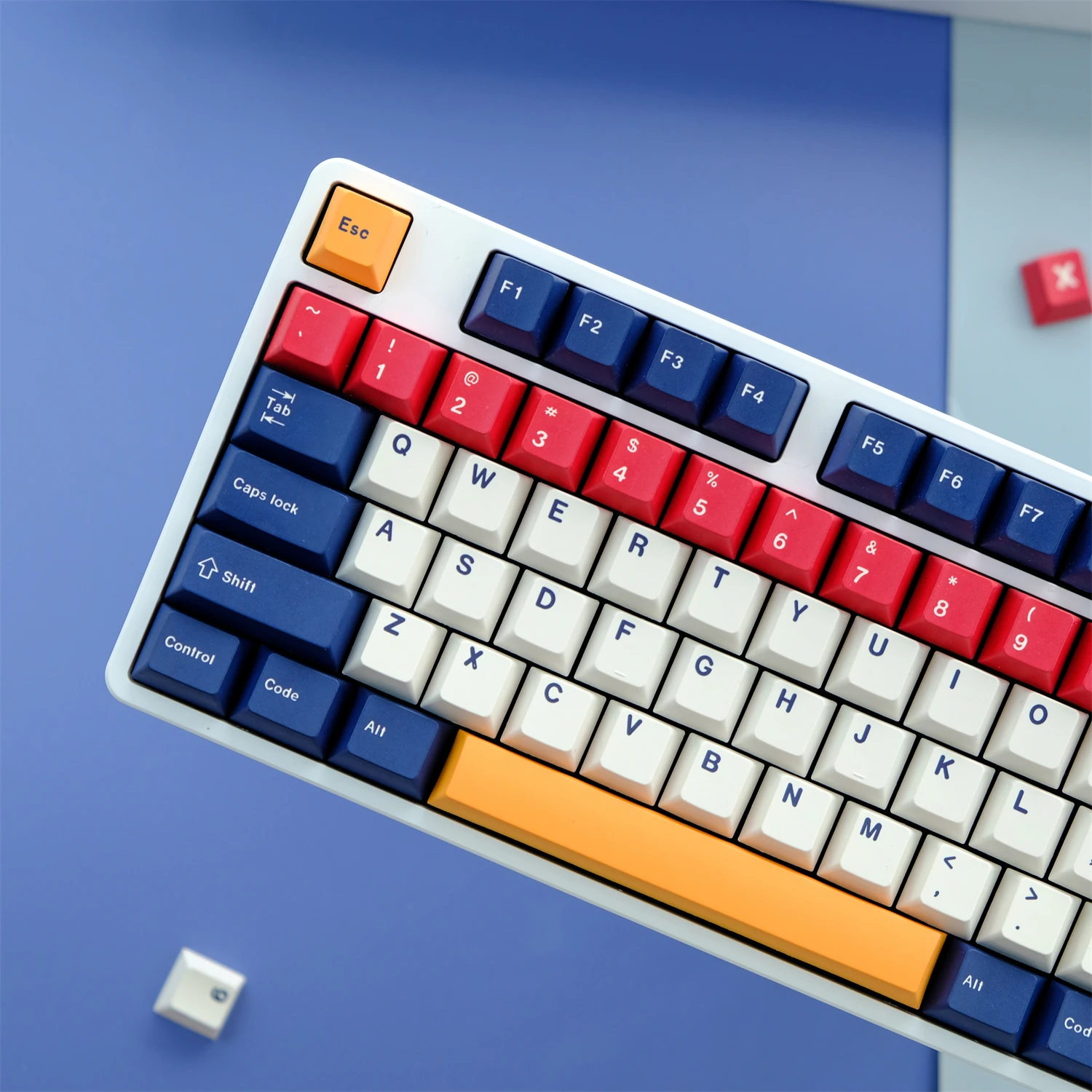 Колпачки для клавиш 129 PBT персонализированные колпачки Cherry Profile DYE-SUB