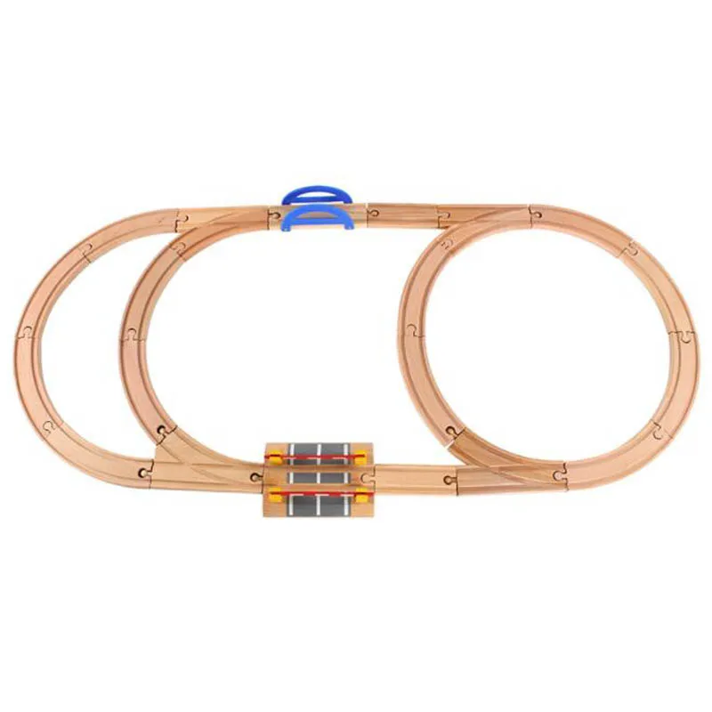 Рисунок 3 - Набор деревянных треков для поезда