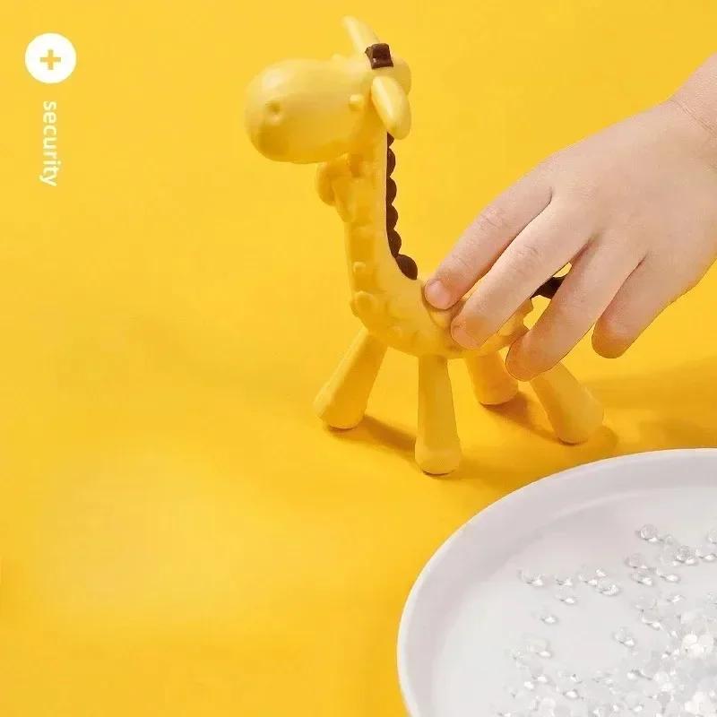 Детские прорезыватели с изображением жирафа детские игрушки для шлифовки зубов