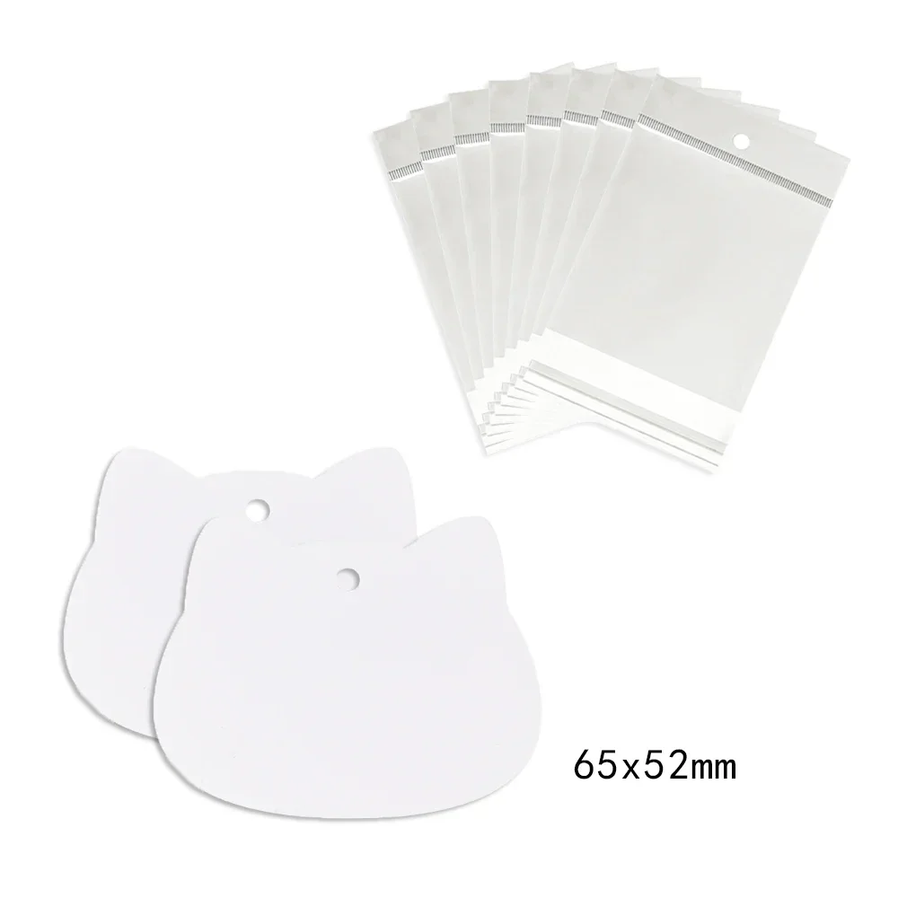 Карточки для украшений с кошачьей головой TRYTRYSEE