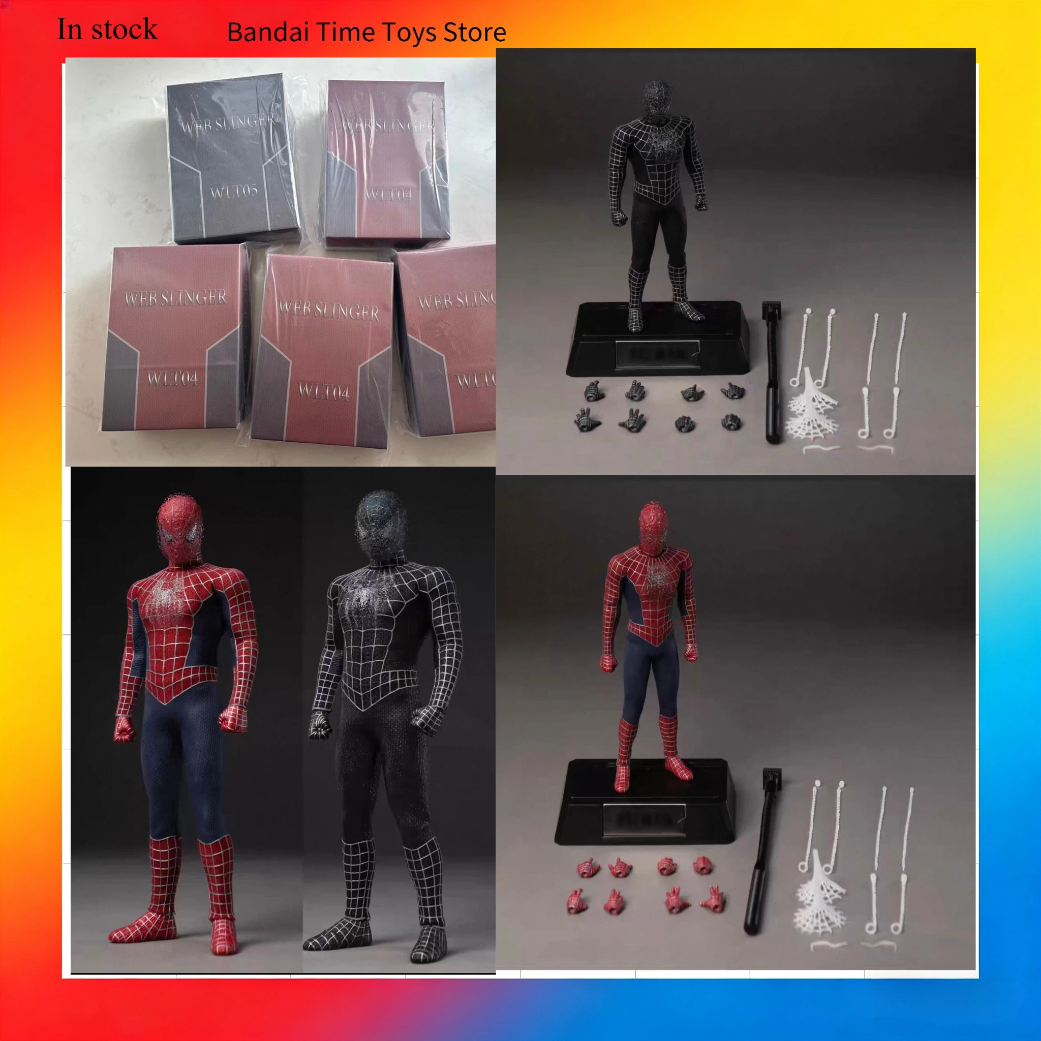 Фото Коллекционная фигурка WELIKE TOYS в масштабе 1/12: Тоби, Красавец-Паук, Супергерой, 6 дюймов, Мужская фигурка солдата, модель куклы №1