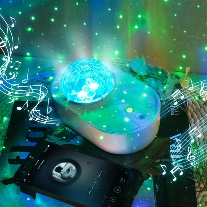 

Star Galaxy Starry Sky LED Projector Lamp Rotating Night Light Colorful Nebula Cloud Lamp Atmospher Bedroom anime lamp