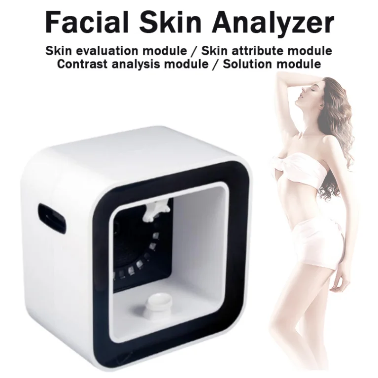 

Skin Diagnosis Light Magic Mirror Digital Facial Analysis Scanner 3D Analyzer For Measures Softness Moisture Oil