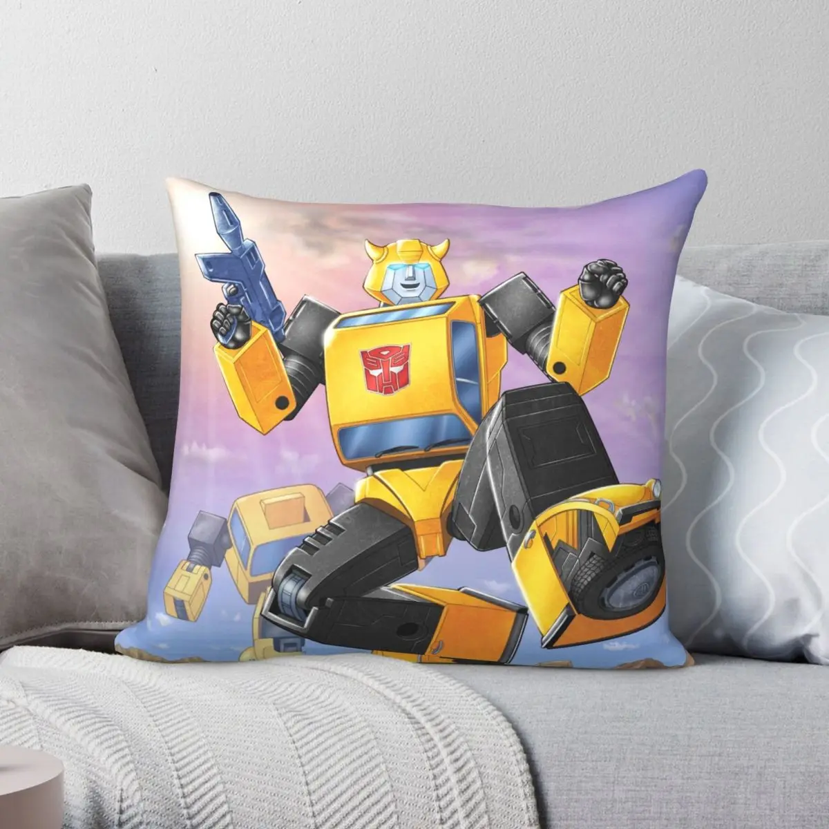 

Маленькая декоративная квадратная подушка с рисунком, декоративная искусственная подушка из полиэстера и льна с молнией