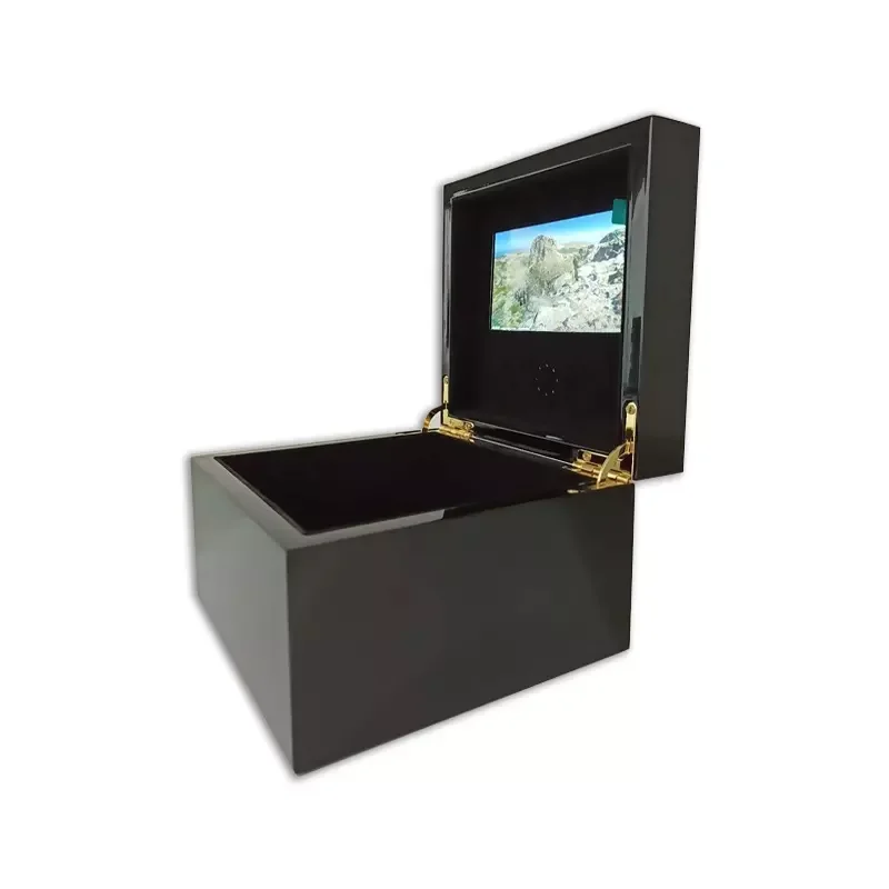 4.3-Inch Black Video Gift Box Holiday Handmade Chinese Factory LEXINGDZ enlarge