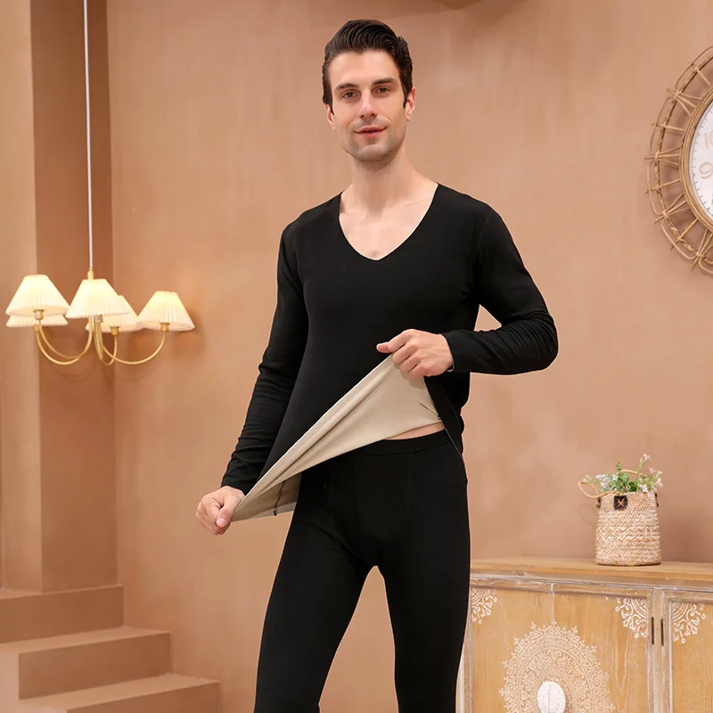 

electric thermal underwearUnderwear thermal underwear seamless long pants suit top winter bottoming women's autumn