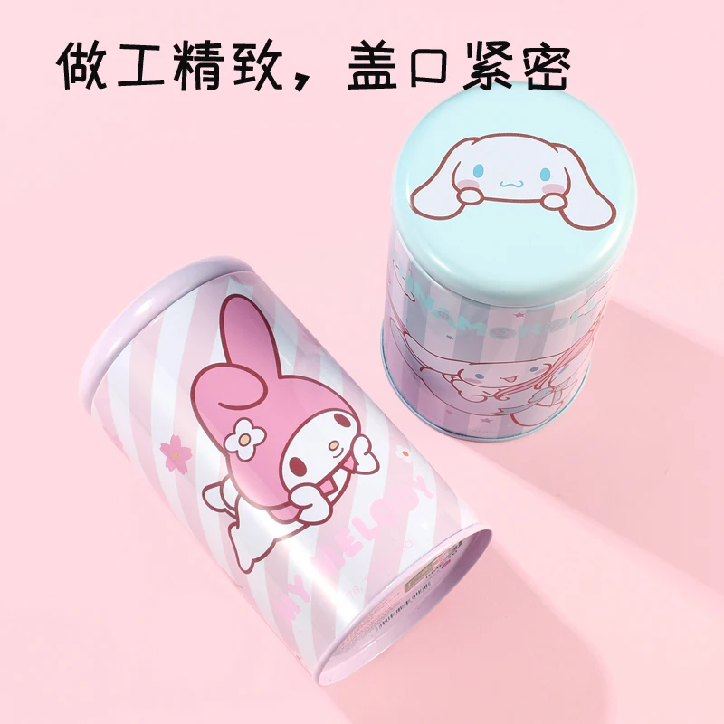 

Kawaii Sanrioed аниме серия mymelody Kuromi Cinnamoroll Милая Модная девушка сердце Настольный держатель ручки Кисть для макияжа Ведерко для хранения