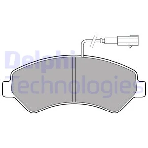 

DELPHI LP2492 BRAKE LINING ON 14 DUCATO "BOTH FISLI"