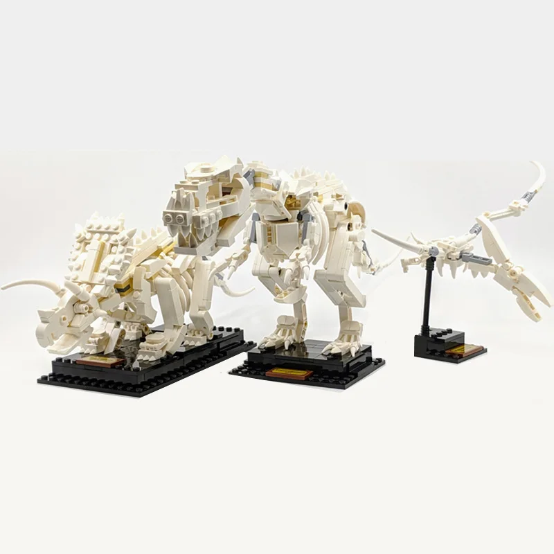 900 шт. Miniso динозавры Юрского периода окаменелости игрушки для мальчиков Dragon Worlds