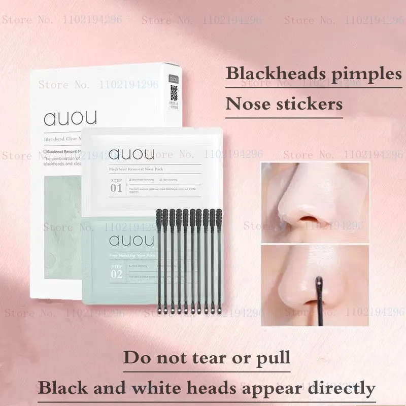 

Men and women remove blackhead stickers nose stickers blackhead closing stickers deep cleaning shrink pores gentle