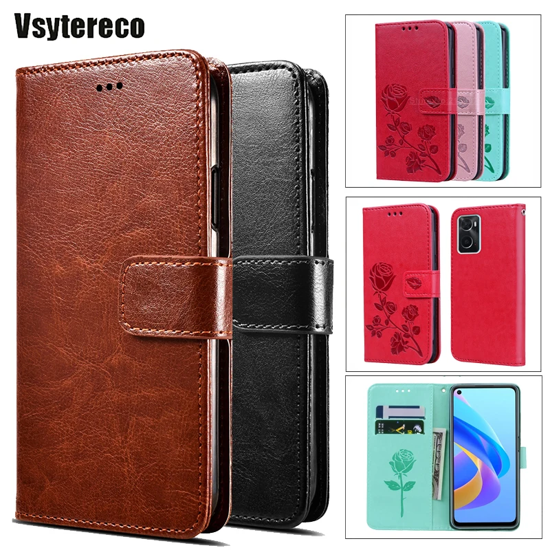 

Flip Case For OPPO Reno5 A F K Lite Z 5G Reno6 Pro+ 6Z 7 Pro 5G 7SE Cover For Carcasas OPPO A36 PESM10 A96 5G PFUM10 Mujer Etui
