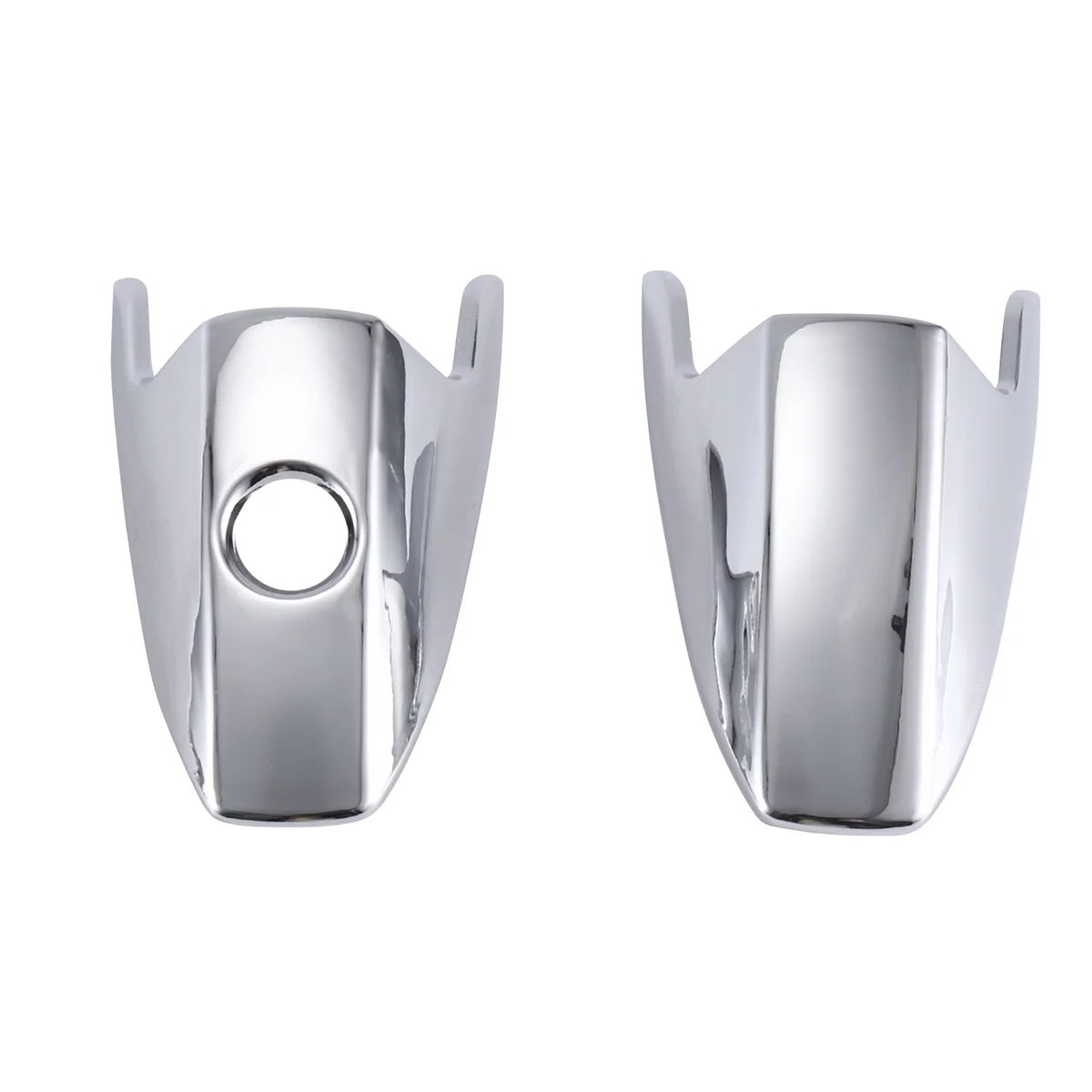 

8Pcs Silver Car Door Handle Cover Trim Catch Cap Stickers Exterior Door Handle Cover for Honda CR-V 2007-2011