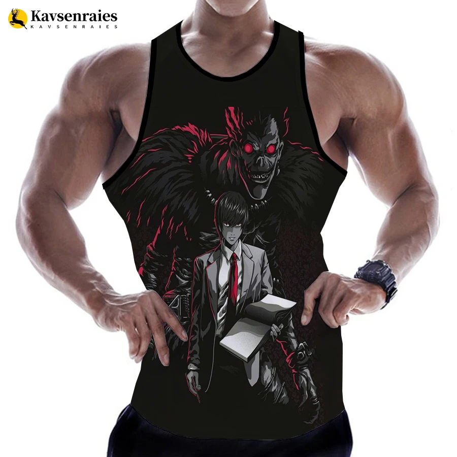 

Футболка мужская оверсайз без рукавов, с 3D-принтом