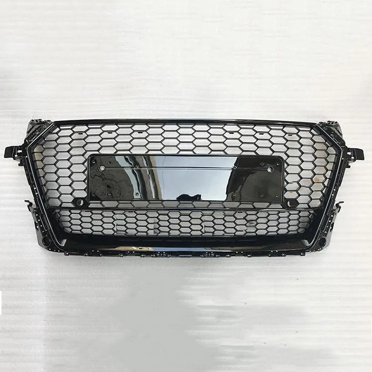 

Шестигранная решетка для 2016, для AUDI TT, TTS, Mk3, FV/8S 2015, 2017, 2018, сотовая спортивная сетка, TTRS, цвет черный, серебристый