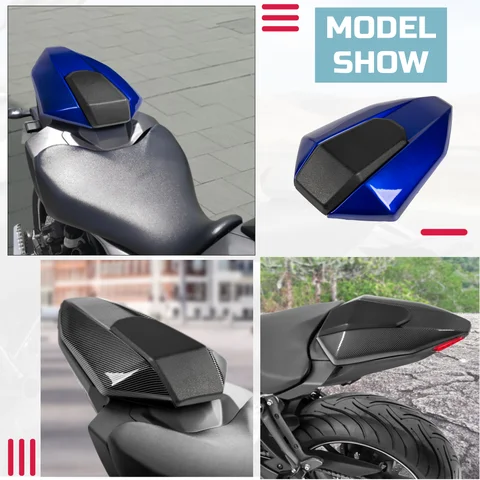 спинка для мотоцикла Чехол на заднее сиденье для MT FZ 07, обтекатель для Yamaha MT-07 FZ-07 2014-2017 MT07, обтекатель пассажирского сиденья мотоцикла, аксессуары